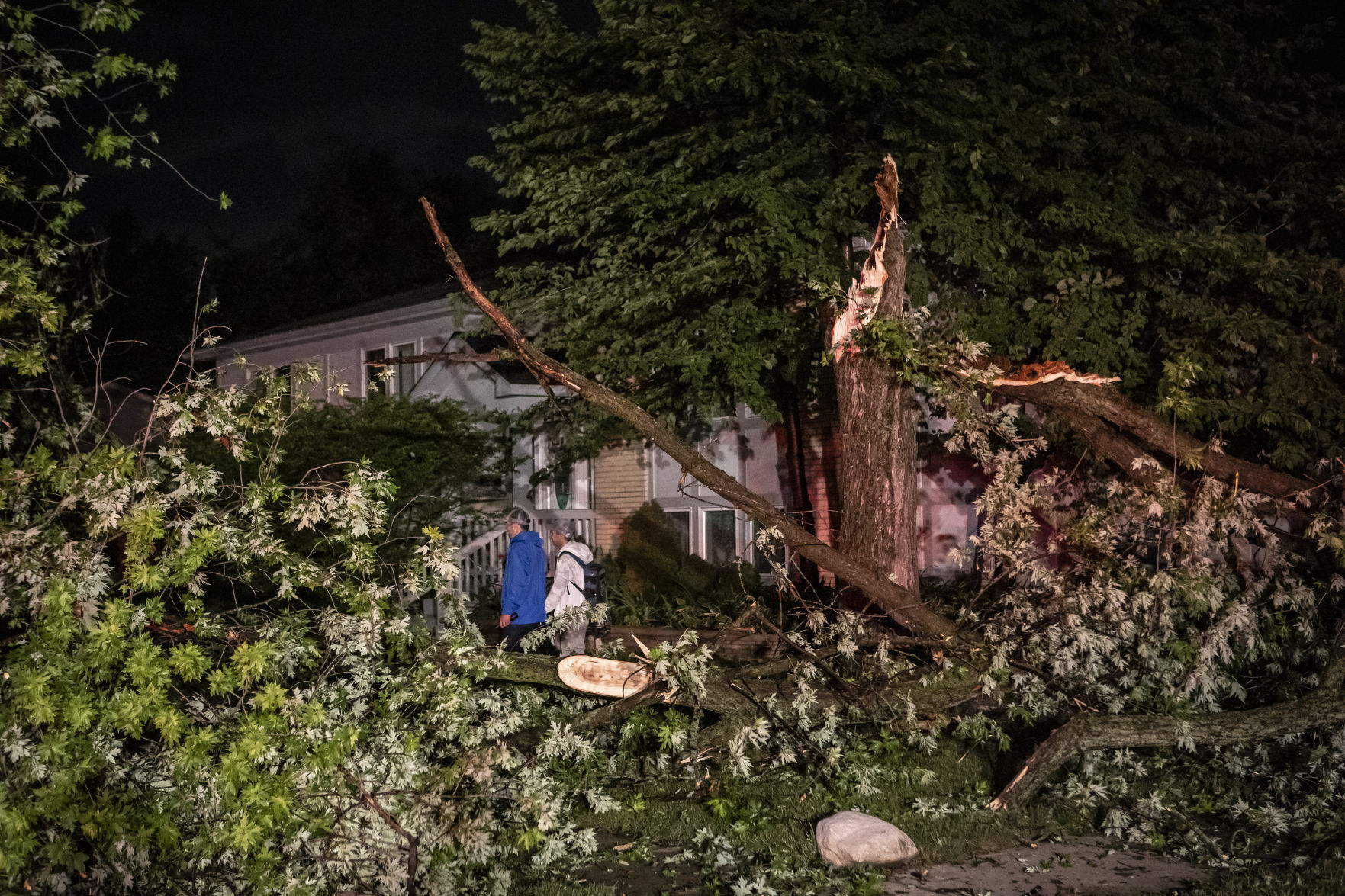 How long to wait out after the storm and what to do after